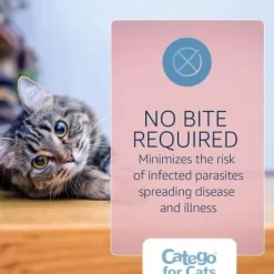 Catego Flea & Tick Spot Treatment for Cats over 1.5 lbs