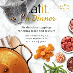 Catit Chicken Dinner with Liver & Sweet Potato, 2.8-oz