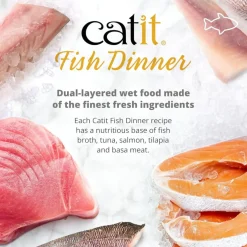 Catit Chicken Dinner with Liver & Sweet Potato, 2.8-oz