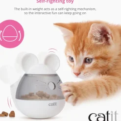 Catit PIXI  Mouse Shape Treat Dispenser for Cats