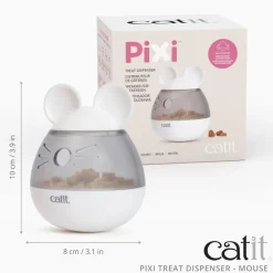 Catit PIXI  Mouse Shape Treat Dispenser for Cats