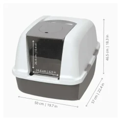 Catit SmartSift Cat Litter Box with Airsift Filter System