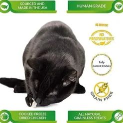 Cat-Man-Doo Life Essentials Freeze-Dried Chicken Littles Treats For Cats & Dogs (5 oz)