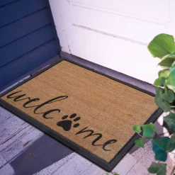 4 Cats & Dogs Wag Your Tail Rectangular Entrance Mat