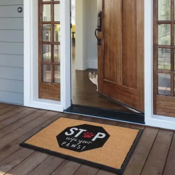 4 Cats & Dogs Wag Your Tail Rectangular Entrance Mat