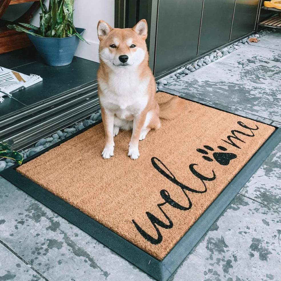 4 Cats & Dogs Wag Your Tail Rectangular Entrance Mat