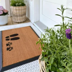 4 Cats & Dogs Wag Your Tail Rectangular Entrance Mat