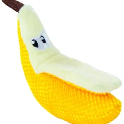 Catstages Banana Cat Dental Chew Toy with Catnip