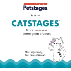 Catstages Banana Cat Dental Chew Toy with Catnip
