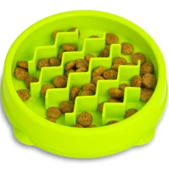 Catstages Kitty Slow Feeder, Green