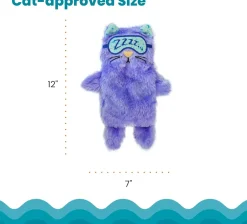Catstages Purr Pillow Plush Cat Toy, Violet