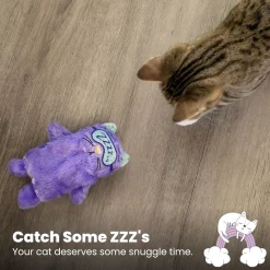Catstages Purr Pillow Plush Cat Toy, Violet