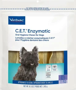 C.E.T. Enzymatic Dental Chews for Small Dogs 11-25 lbs