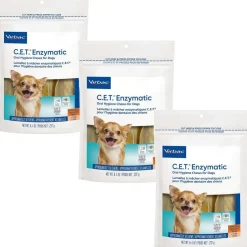 C.E.T. Enzymatic Dental Chews for Extra Small Dogs Under 11 lbs