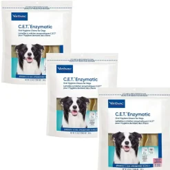 C.E.T. Enzymatic Dental Chews for Medium Dogs 26-50 lbs