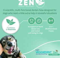 C.E.T. VeggieDent Zen for Extra Small Dogs Under 11 lbs