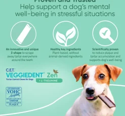 C.E.T. VeggieDent Zen for Large Dogs Over 66 lbs