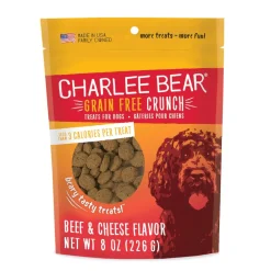 Charlee Bear Grain Free Crunch Dog Treats (8 oz)
