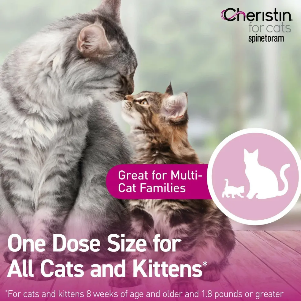 Cheristin for Cats Flea Spot Treatment