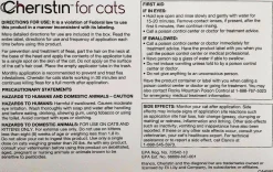 Cheristin for Cats Flea Spot Treatment