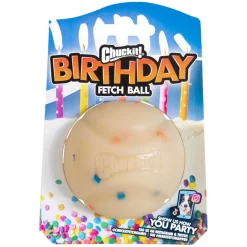 Chuckit! Birthday Fetch Ball Toy For Dog - Medium (Multi Color)