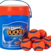 Chuckit! Bucket with 8 Medium Balls Toy For Dogs -Ultra