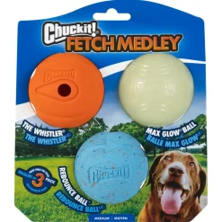 Chuckit! Fetch Medley Variety Triple Pack, Medium