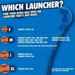 Chuckit! Junior Ball Launcher Toy For Dogs (color varies)