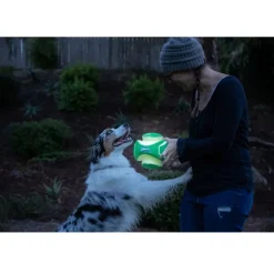 Chuckit! Kick Fetch Max Glow Toy For Dogs - Large