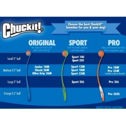 Chuckit! Sport Ball Launcher Toy For Dogs, color varies