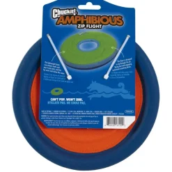 Chuckit! Zipflight Disc Toy For Dogs- Medium (color varies)