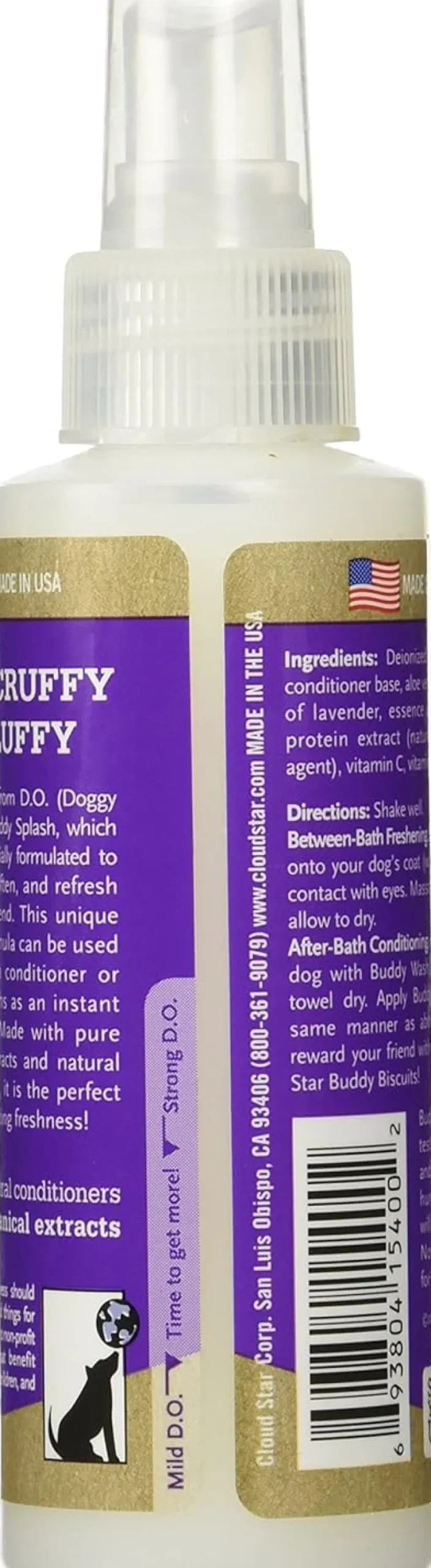 Cloud Star Buddy Splash Lavender & Mint Dog Spritzer & Conditioner