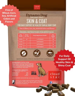 Cloud Star Dynamo Dog Functional Skin & Coat Salmon Soft Chews (14 oz)