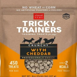 Cloud Star Tricky Trainers Crunchy Cheddar Dog Treats (8 oz)