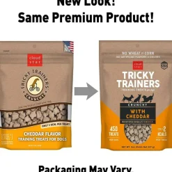 Cloud Star Tricky Trainers Crunchy Cheddar Dog Treats (8 oz)