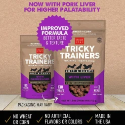 Cloud Star Tricky Trainers Soft & Chewy Liver Dog Treats