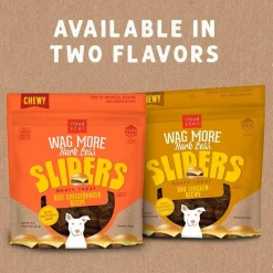 Cloud Star Wag More Bark Less Chewy Beef Cheeseburger Sliders Dog Treats (8 oz)