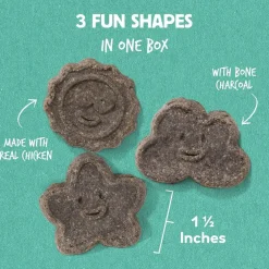 Cloud Star Wag More Bark Less Chicken, Charcoal, Parsley & Mint Dental Biscuits for Dogs (14 oz)