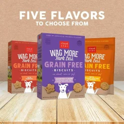 Cloud Star Wag More Bark Less Grain-Free Chicken & Sweet Potato Crunchy Dog Biscuits (14 oz)