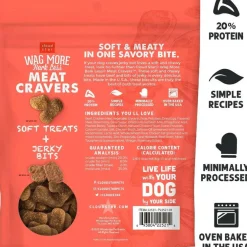 Cloud Star Wag More Bark Less Soft & Chewy Beef Jerky Dog Treats (5 oz)