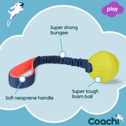Coachi Tuggi Ball Dog Toy