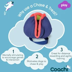 Coachi Tuggi Chase & Treat Dog Toy