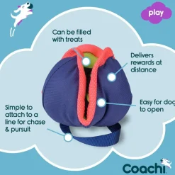 Coachi Tuggi Chase & Treat Dog Toy