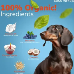 Cocotherapy Coco-Charms Training Treats for Dogs & Puppies, 5-oz