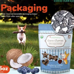 Cocotherapy Coco-Charms Training Treats for Dogs & Puppies, 5-oz