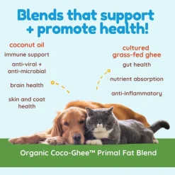Cocotherapy Coco-Ghee USDA Certified Organic Coconut Oil with Organic Cultured Ghee, 7.5-oz
