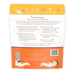 Cocotherapy Coco-Milk Bones Biscuit Organic Coconut Treat for Dogs, 6-oz
