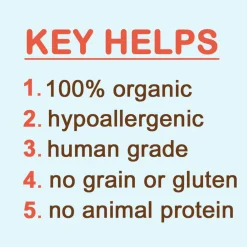 Cocotherapy Coco-Milk Bones Biscuit Organic Coconut Treat for Dogs, 6-oz