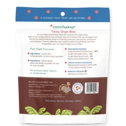 Cocotherapy Organ Bites! Raw Organ Meat Treat for Dogs and Cats, 3-oz