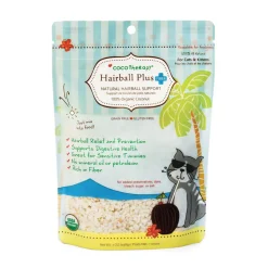 Cocotherapy Organic Hairball Plus - Hairball Management for Cats & Kittens, 7-oz